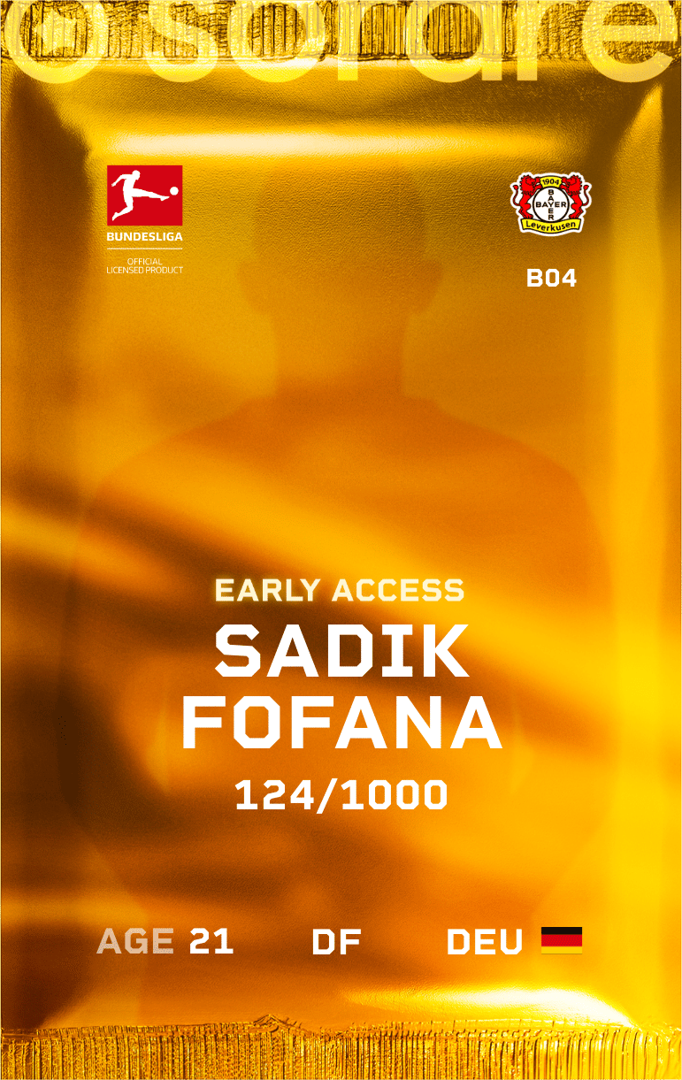 Sadik Fofana 2024-25 • Limited 124/1000