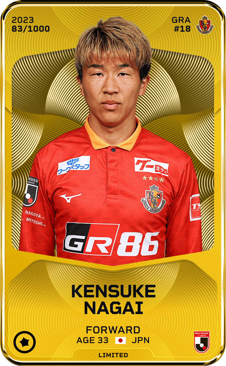Kensuke Nagai 2023-24 • Limited 83/1000