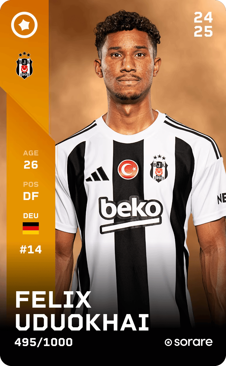 Felix Uduokhai 2024-25 • Limited 495/1000