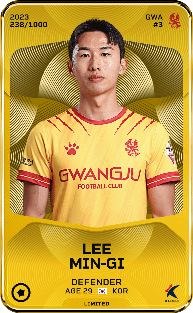 Lee Min-Gi 2023-24 • Limited 238/1000