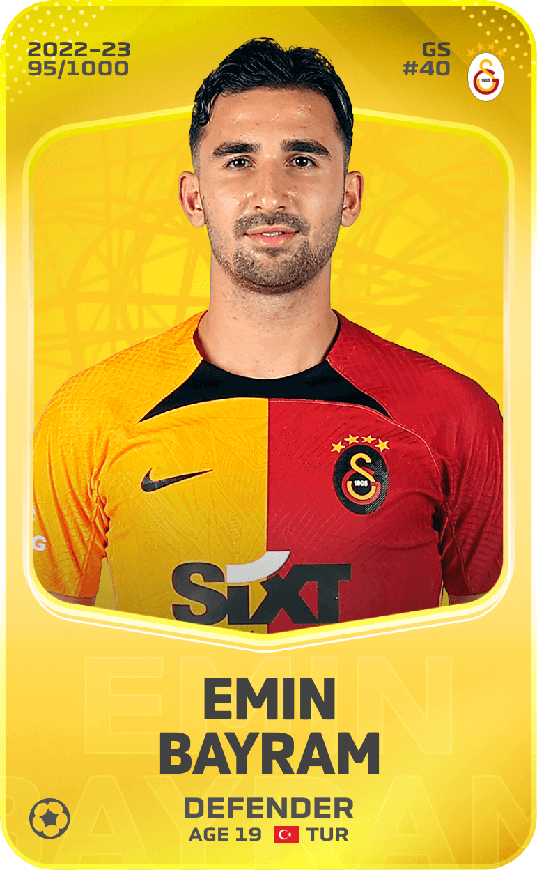Emin Bayram 2022-23 • Limited 95/1000