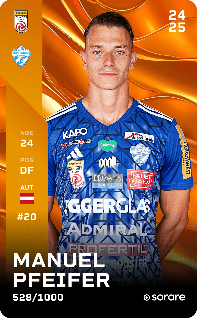 Manuel Pfeifer 2024-25 • Limited 528/1000