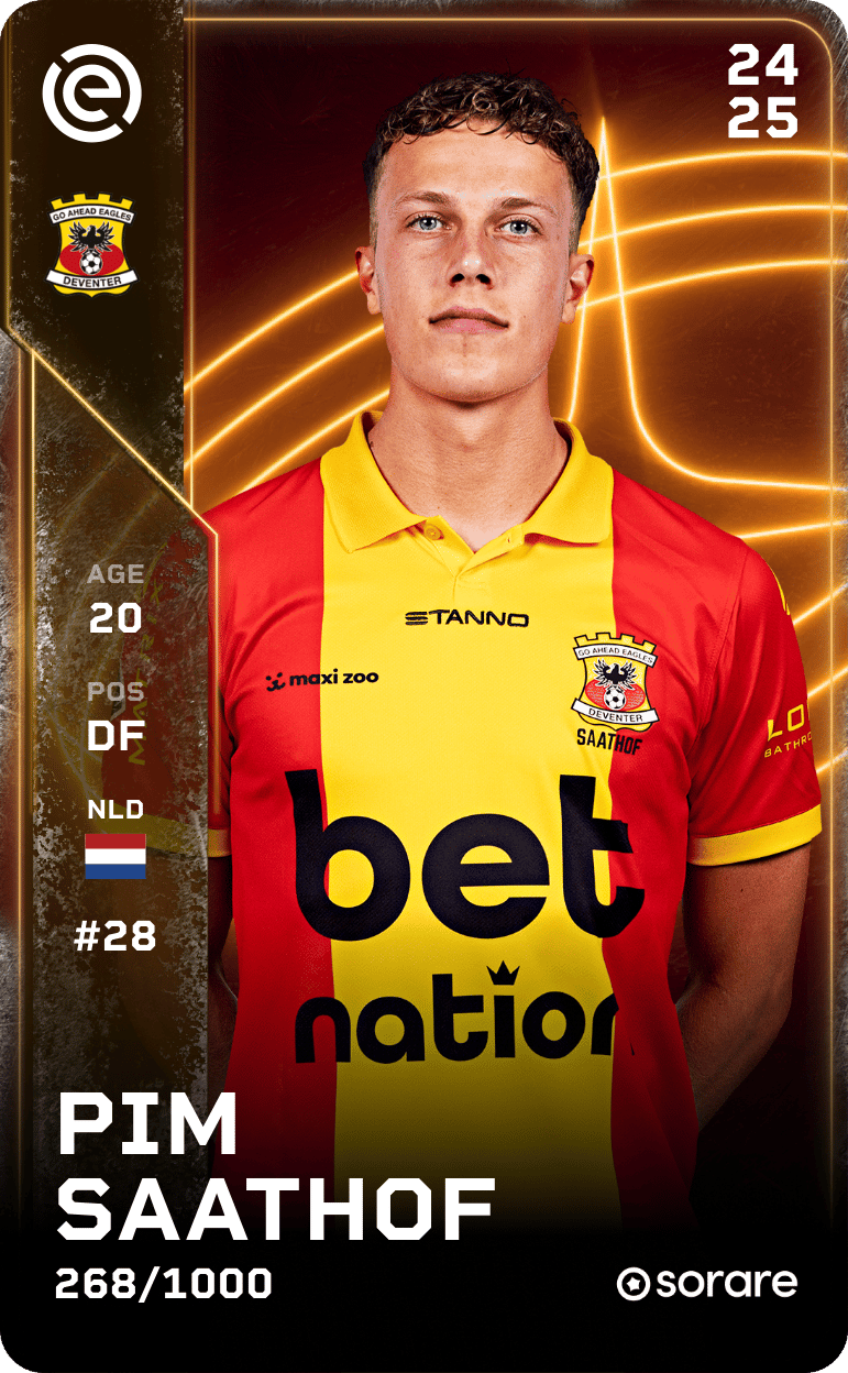 Pim Saathof 2024-25 • Limited 268/1000
