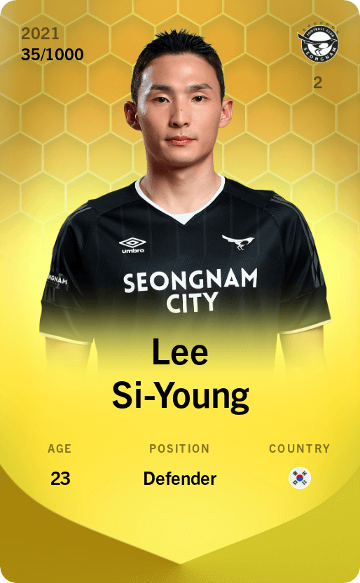 Lee Si-Young 2021-22 • Limited 35/1000