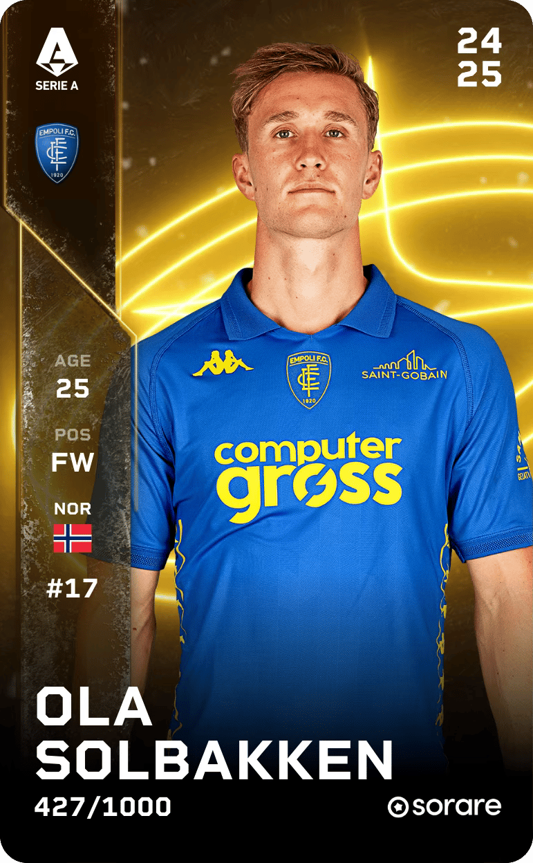 Ola Solbakken 2024-25 • Limited 427/1000
