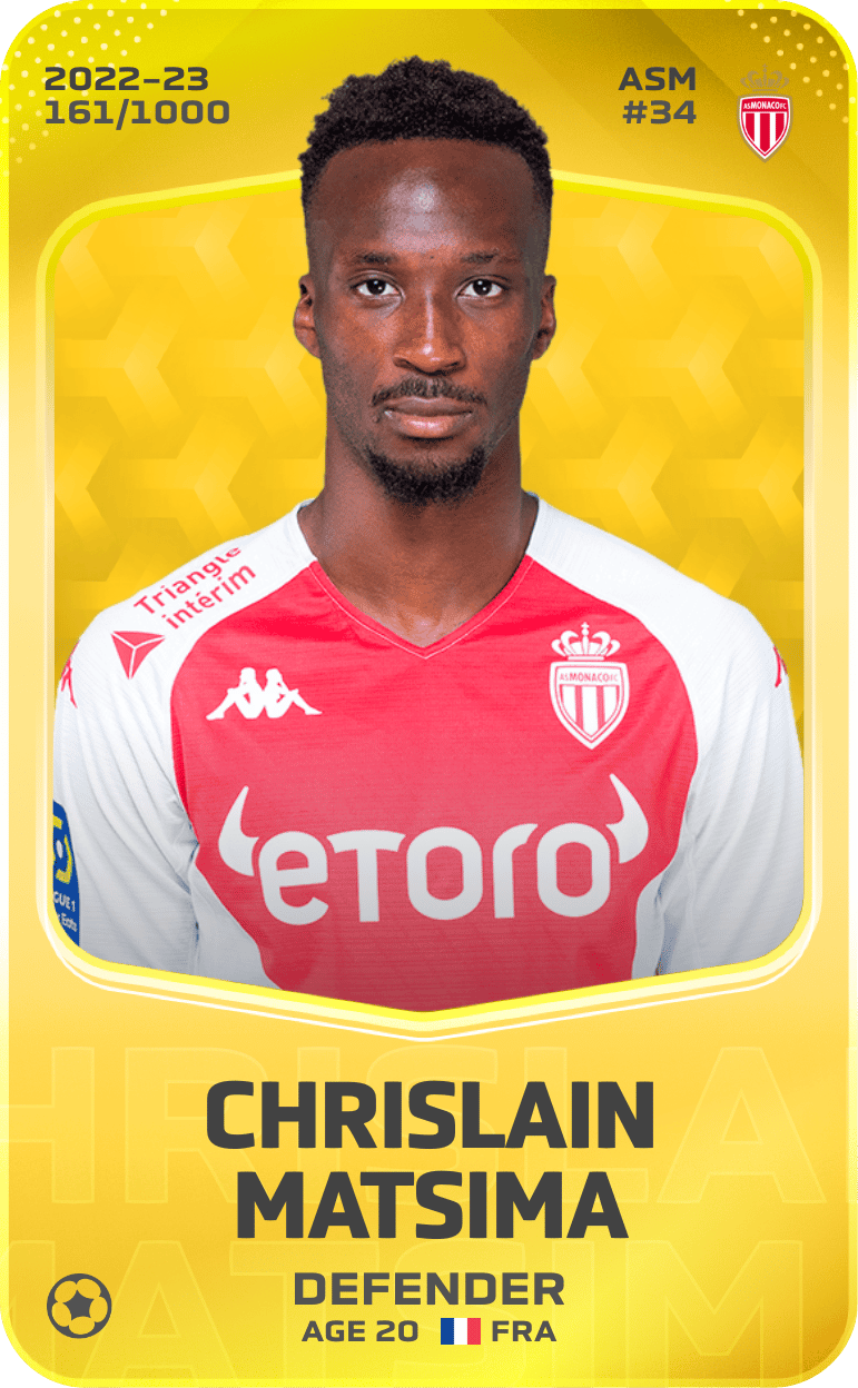Chrislain Matsima 2022-23 • Limited 161/1000