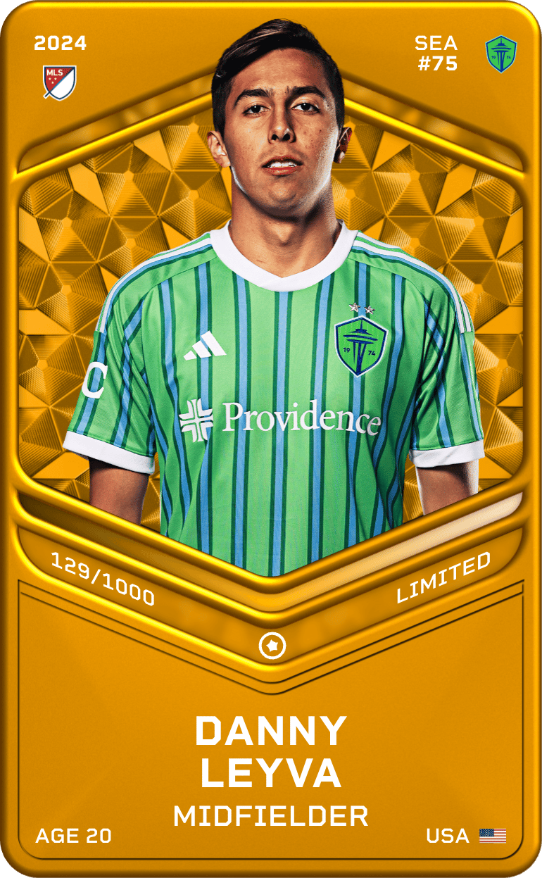Danny Leyva 2024-25 • Limited 129/1000