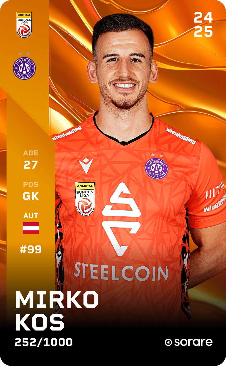 Mirko Kos 2024-25 • Limited 252/1000