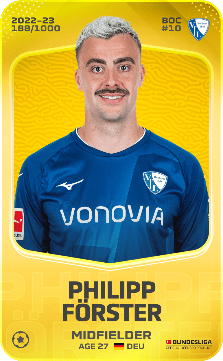 Philipp Förster 2022-23 • Limited 188/1000