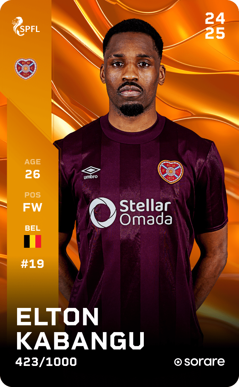 Elton Kabangu 2024-25 • Limited 423/1000