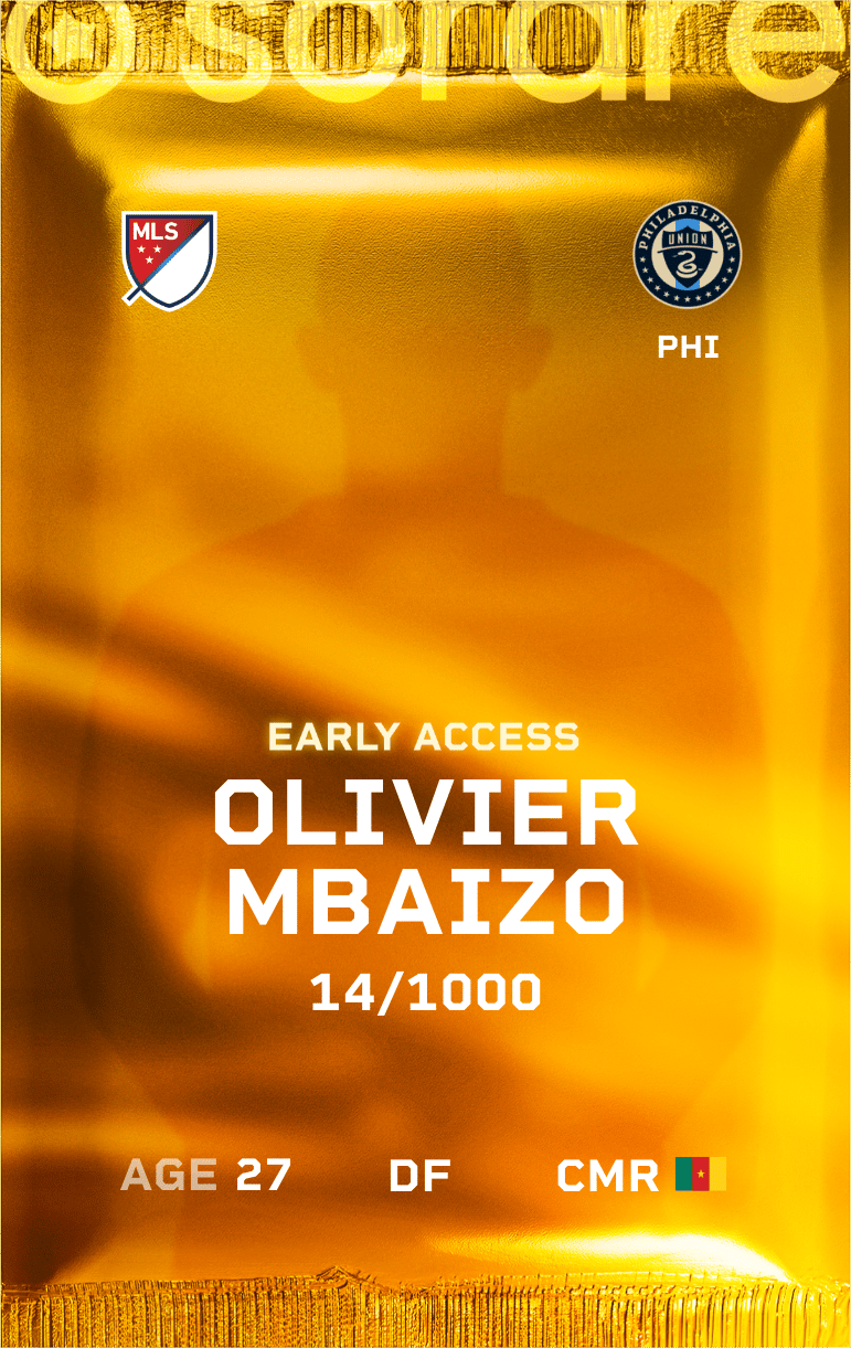 Olivier Mbaizo 2025-26 • Limited 14/1000