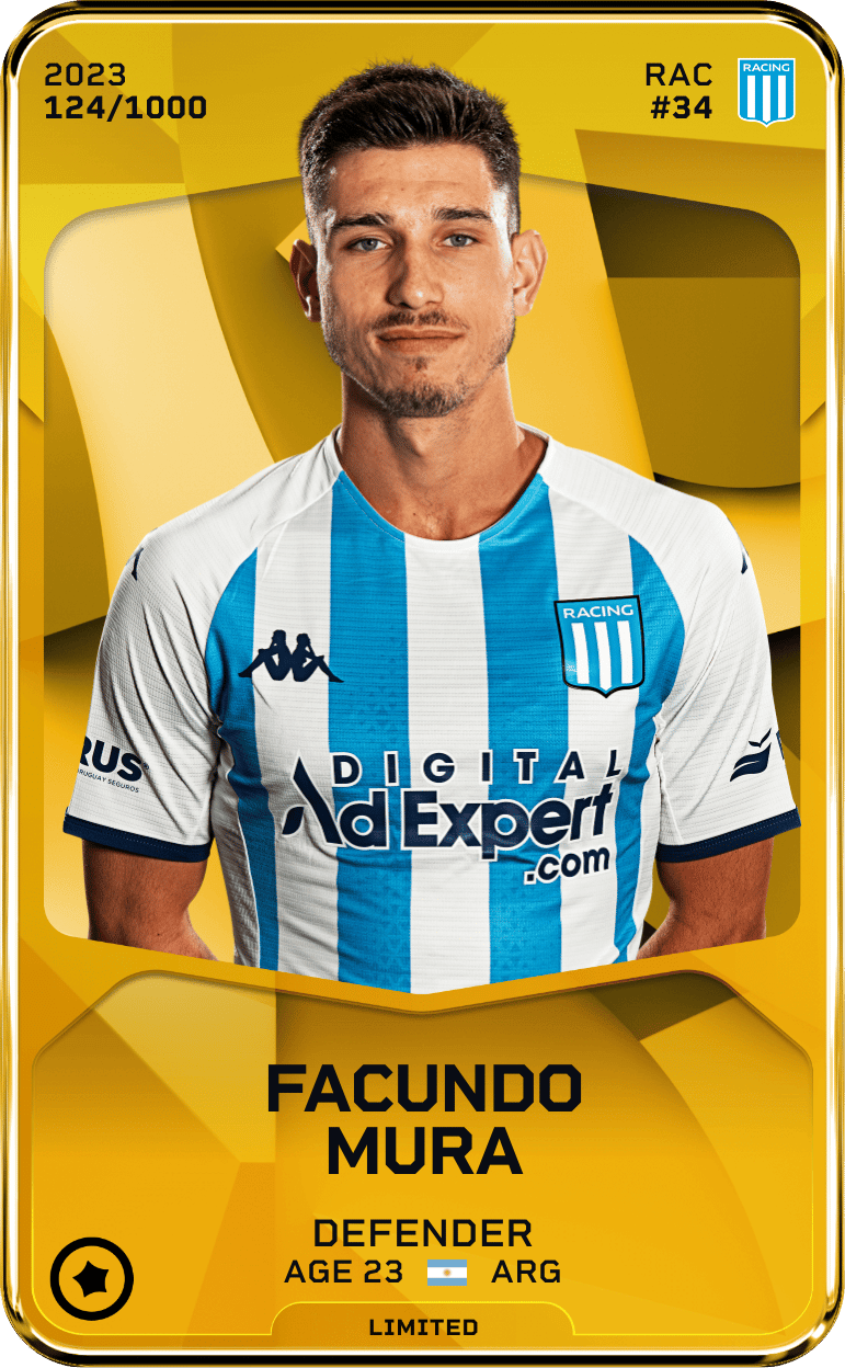 Facundo Mura 2023-24 • Limited 124/1000