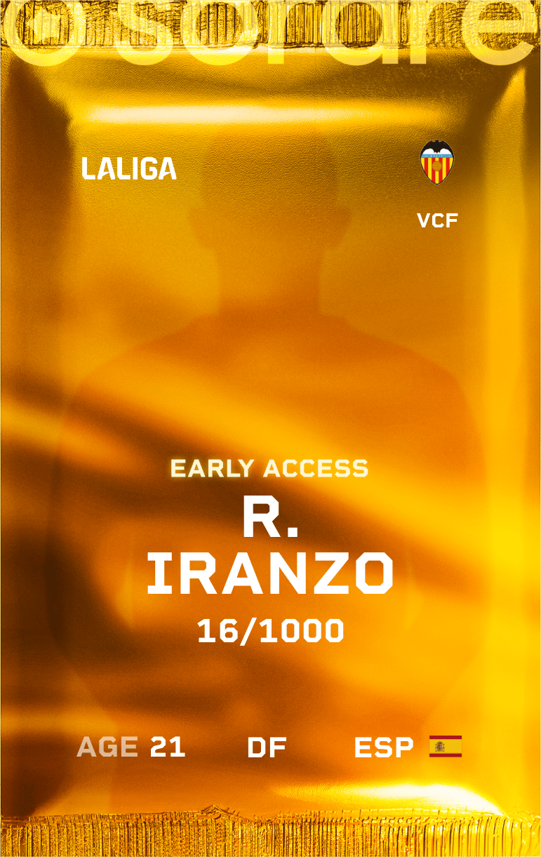 Rubo Iranzo 2024-25 • Limited 16/1000