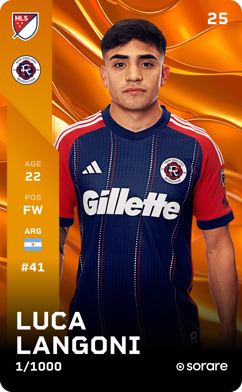 Luca Langoni 2025-26 • Limited 1/1000