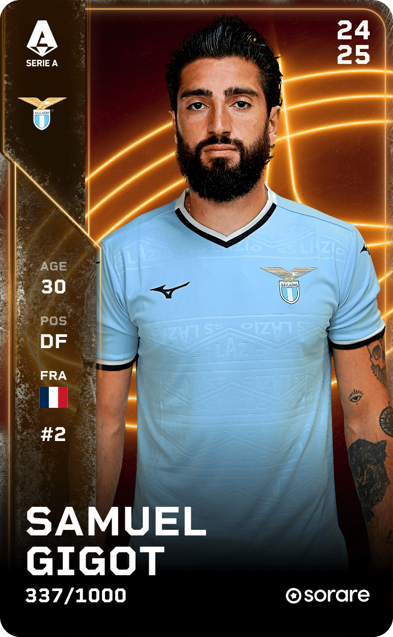Samuel Gigot 2024-25 • Limited 337/1000