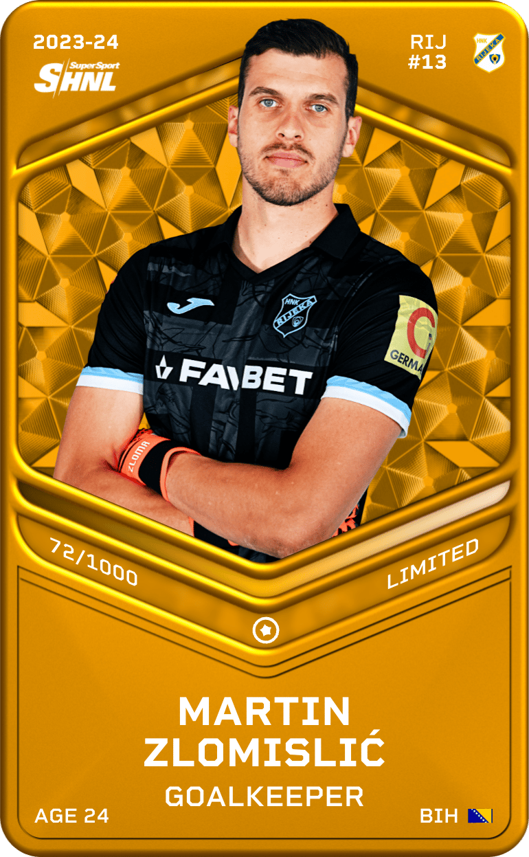 Martin Zlomislić 2023-24 • Limited 72/1000
