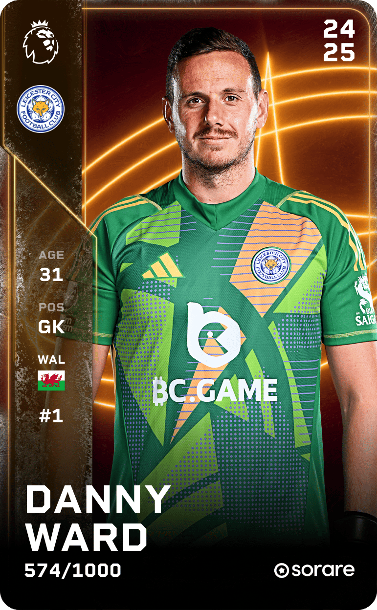 Danny Ward 2024-25 • Limited 574/1000