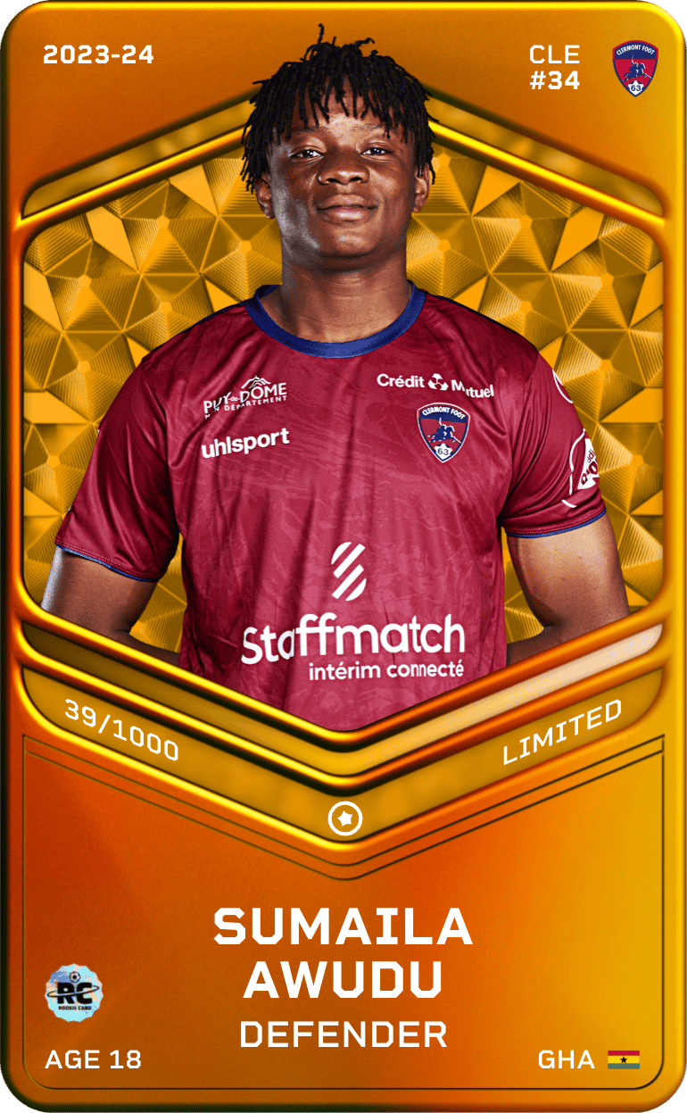 Sumaila Awudu 2023-24 • Limited 39/1000