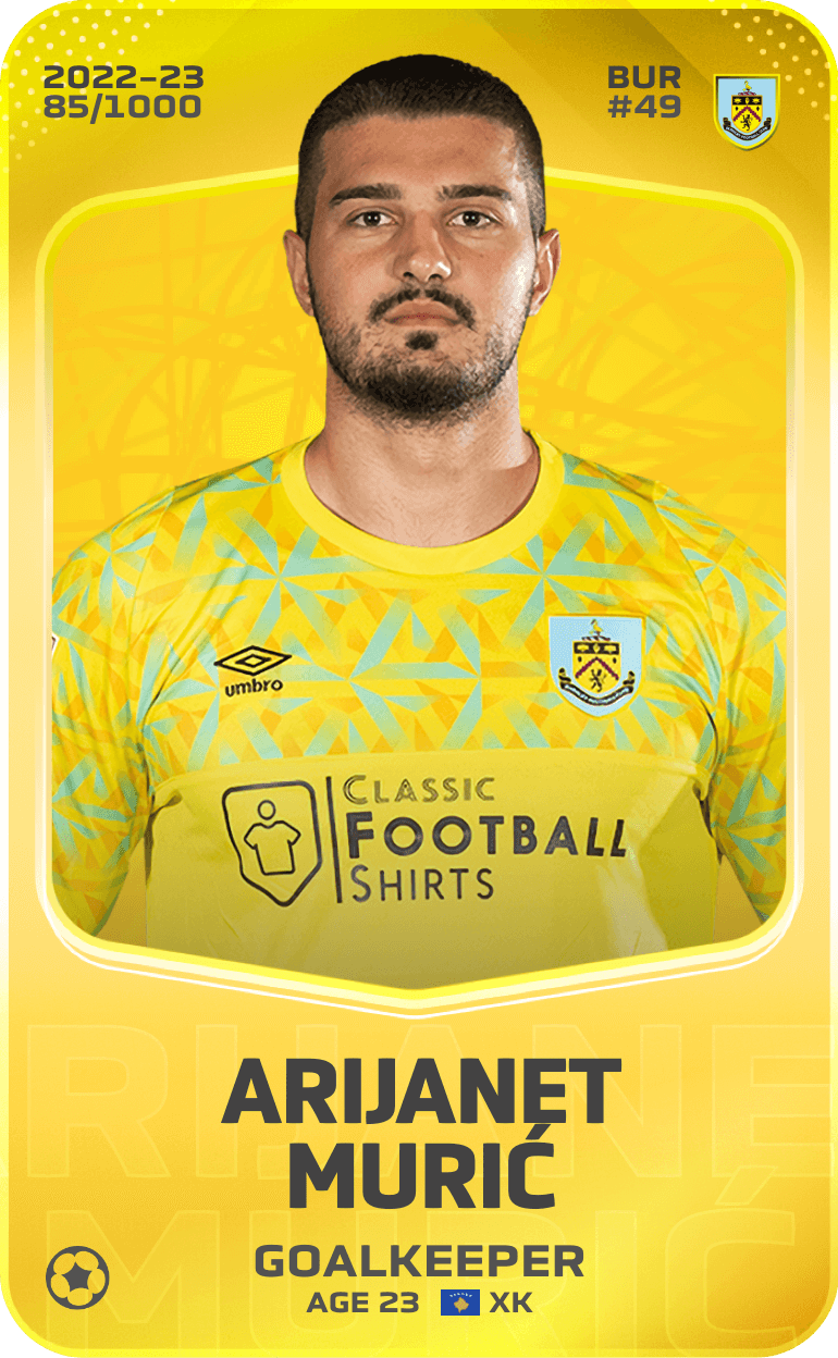 Arijanet Murić 2022-23 • Limited 85/1000
