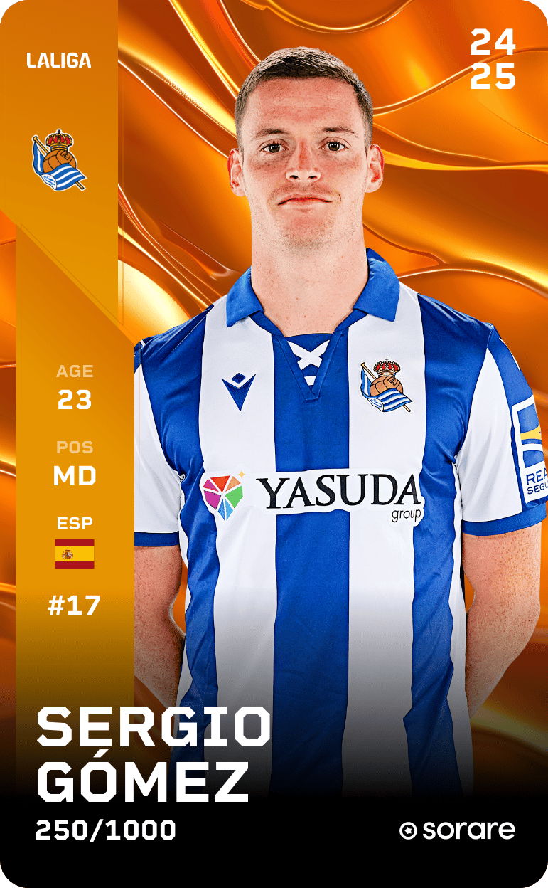 Sergio Gómez 2024-25 • Limited 250/1000