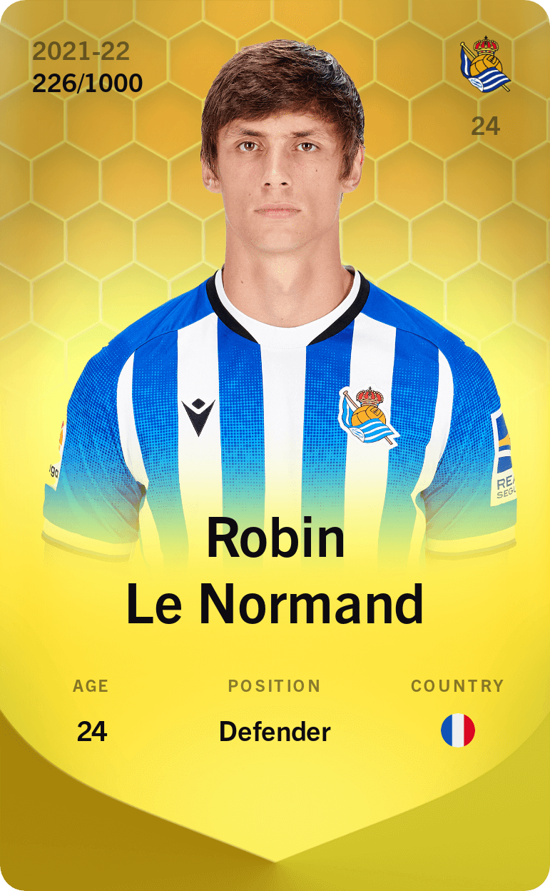 Robin Le Normand 2021-22 • Limited 226/1000