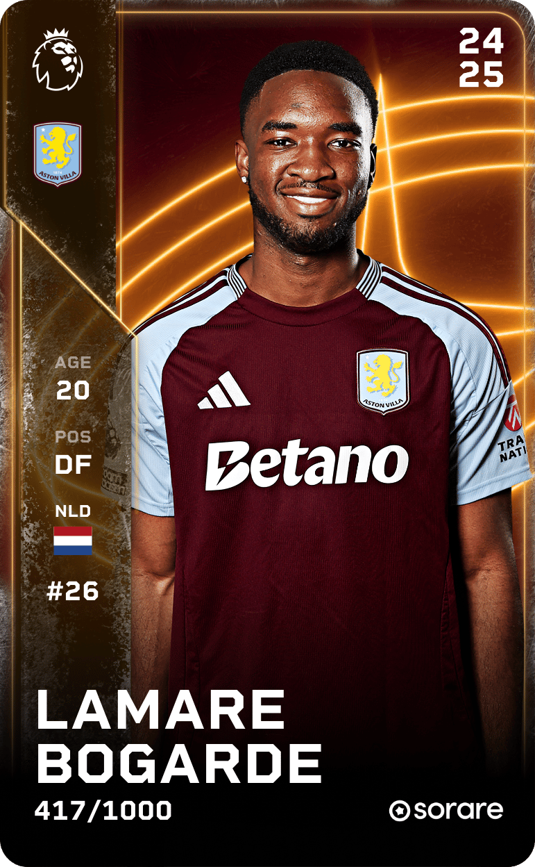 Lamare Bogarde 2024-25 • Limited 417/1000