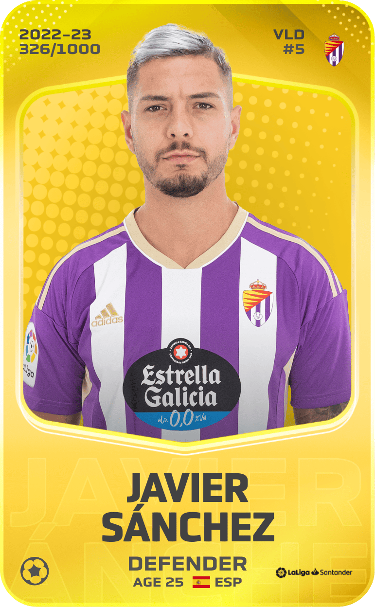 Javier Sánchez 2022-23 • Limited 326/1000