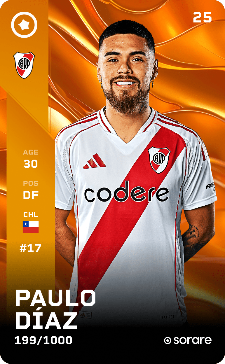 Paulo Díaz 2025-26 • Limited 199/1000