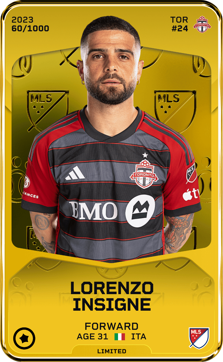 Lorenzo Insigne 2023-24 • Limited 60/1000