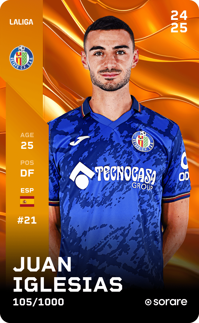 Juan Iglesias 2024-25 • Limited 105/1000