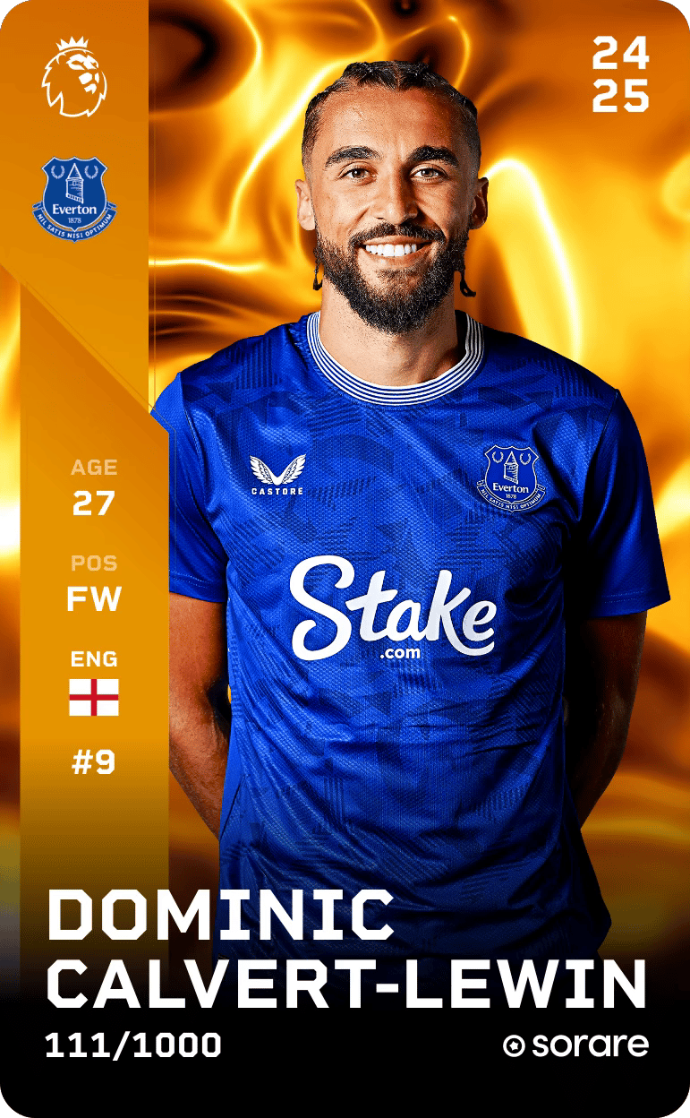 Dominic Calvert-Lewin 2024-25 • Limited 111/1000