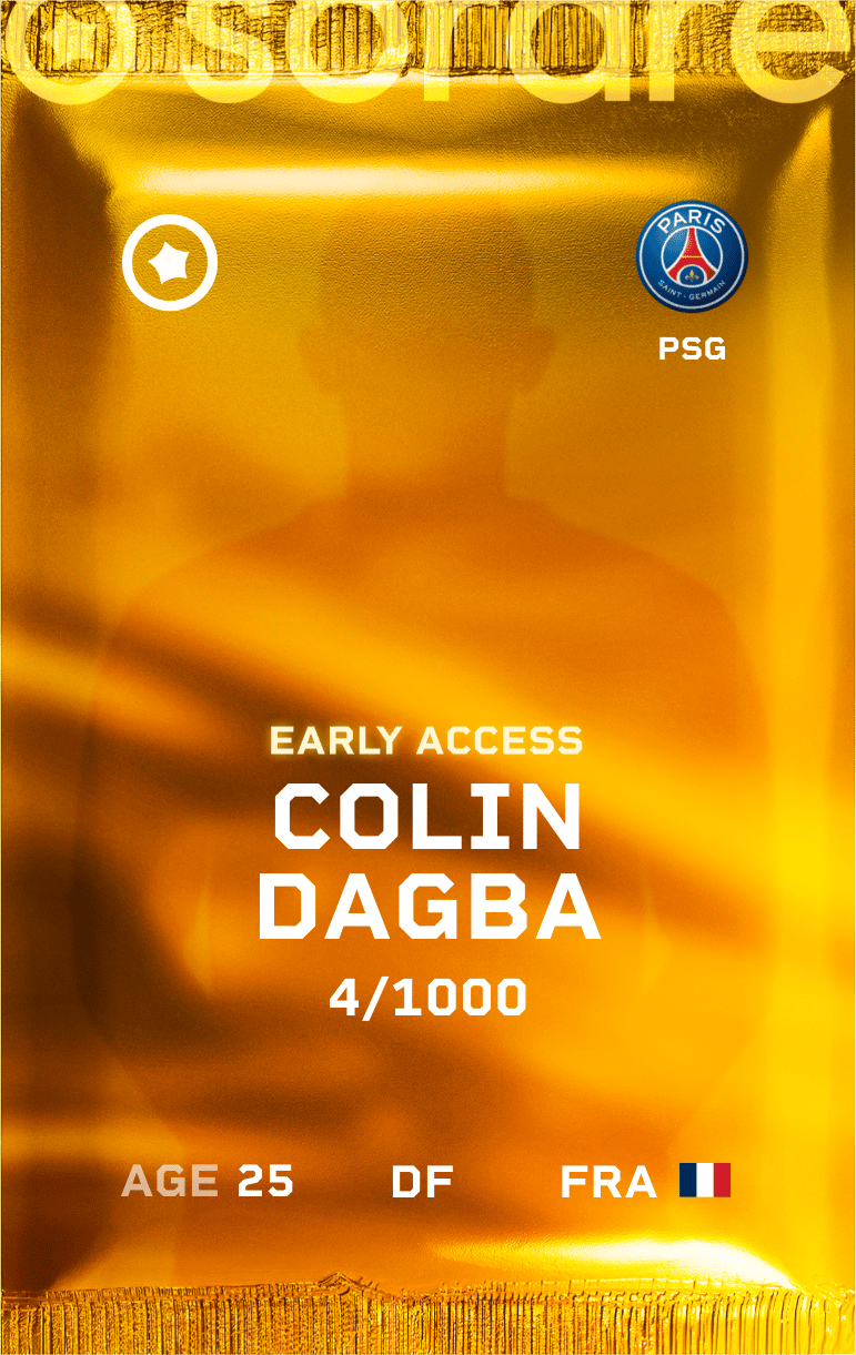 Colin Dagba 2024-25 • Limited 4/1000
