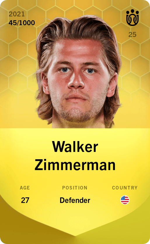 Walker Zimmerman 2021-22 • Limited 45/1000