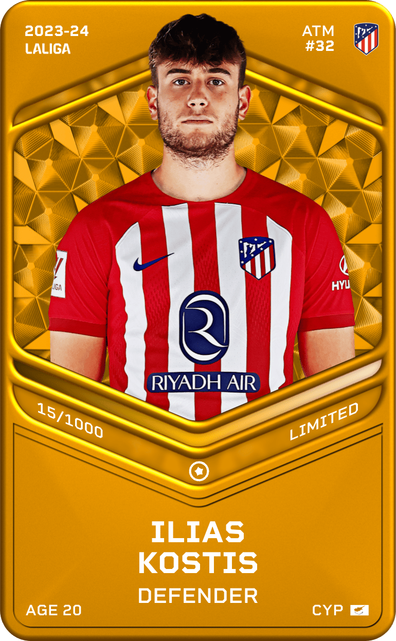Ilias Kostis 2023-24 • Limited 15/1000