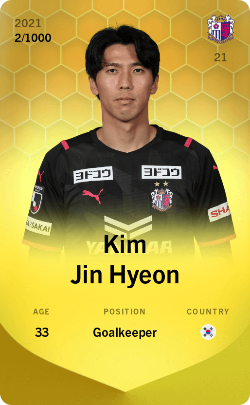Kim Jin Hyeon 2021-22 • Limited 2/1000