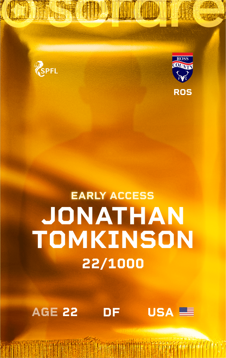 Jonathan Tomkinson 2024-25 • Limited 22/1000