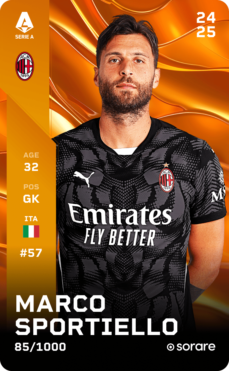 Marco Sportiello 2024-25 • Limited 85/1000
