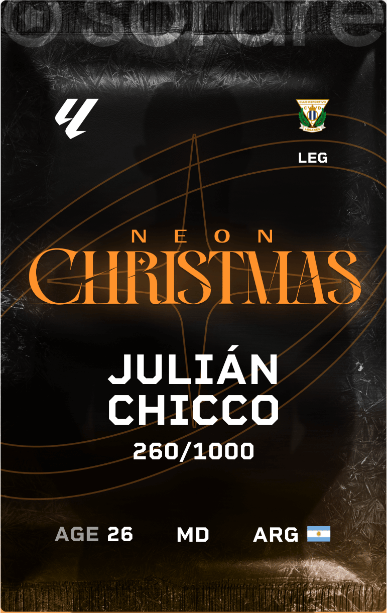 Julián Chicco 2024-25 • Limited 260/1000