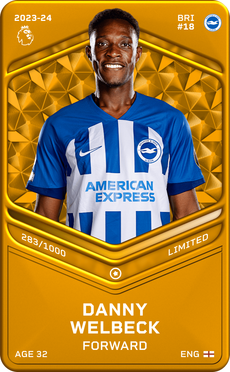 Danny Welbeck 2023-24 • Limited 283/1000