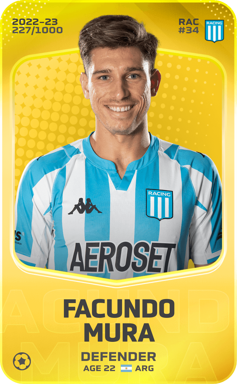 Facundo Mura 2022-23 • Limited 227/1000