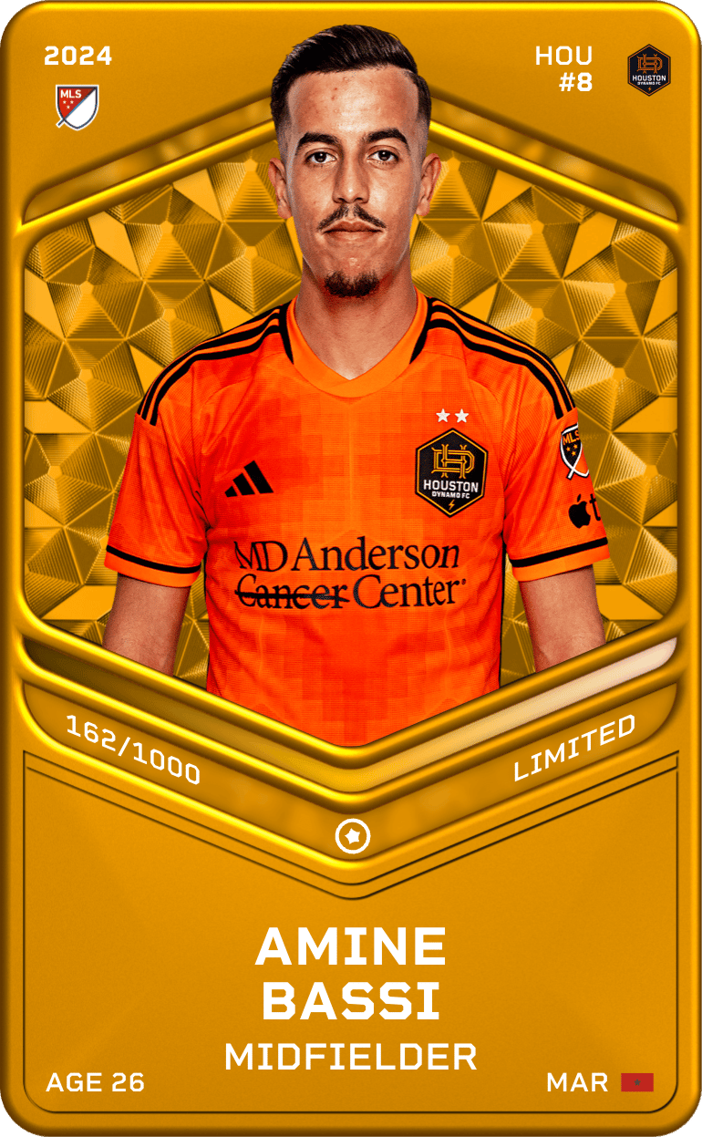 Amine Bassi 2024-25 • Limited 162/1000
