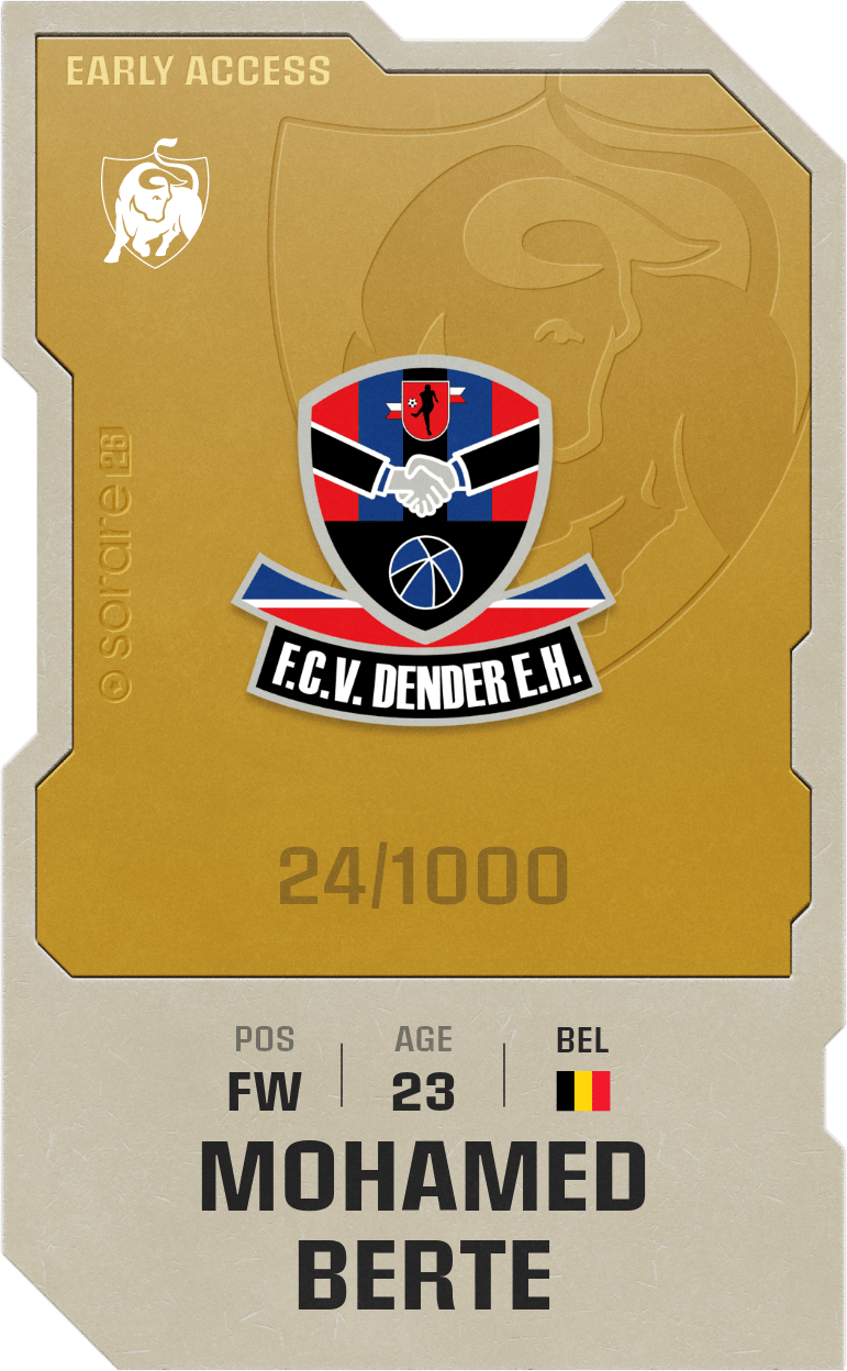 Mohamed Berte 2025-26 • Limited 24/1000