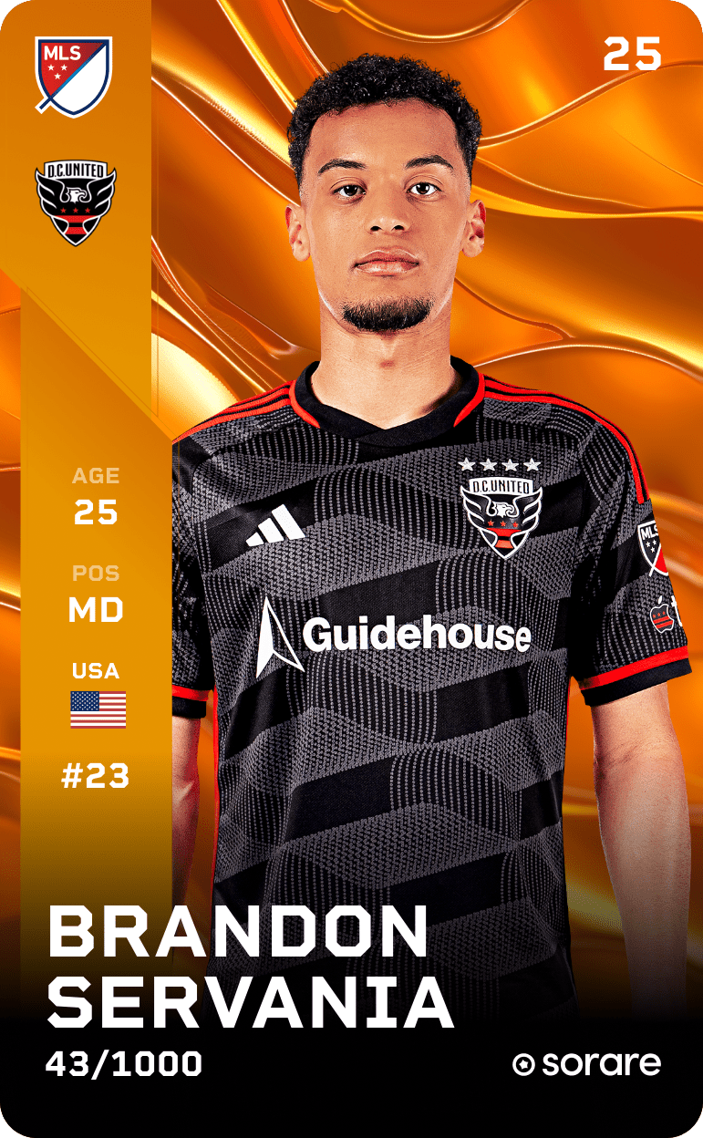Brandon Servania 2025-26 • Limited 43/1000