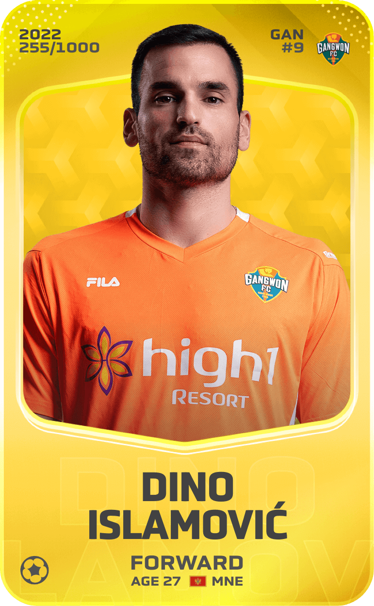 Dino Islamović 2022-23 • Limited 255/1000