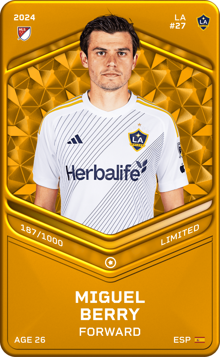 Miguel Berry 2024-25 • Limited 187/1000