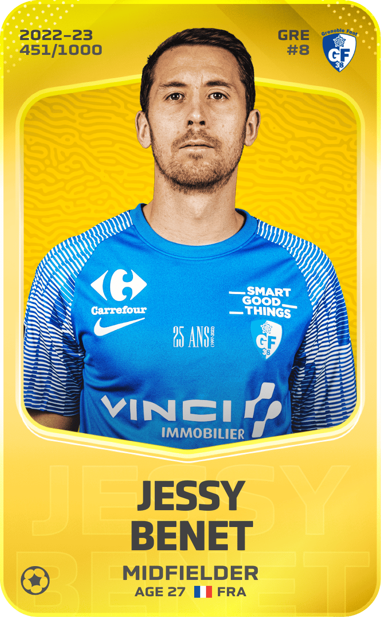 Jessy Benet 2022-23 • Limited 451/1000