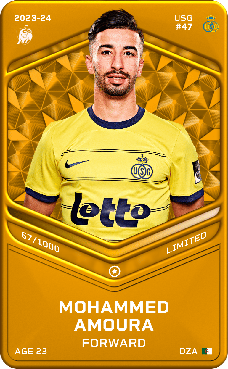 Mohammed Amoura 2023-24 • Limited 67/1000