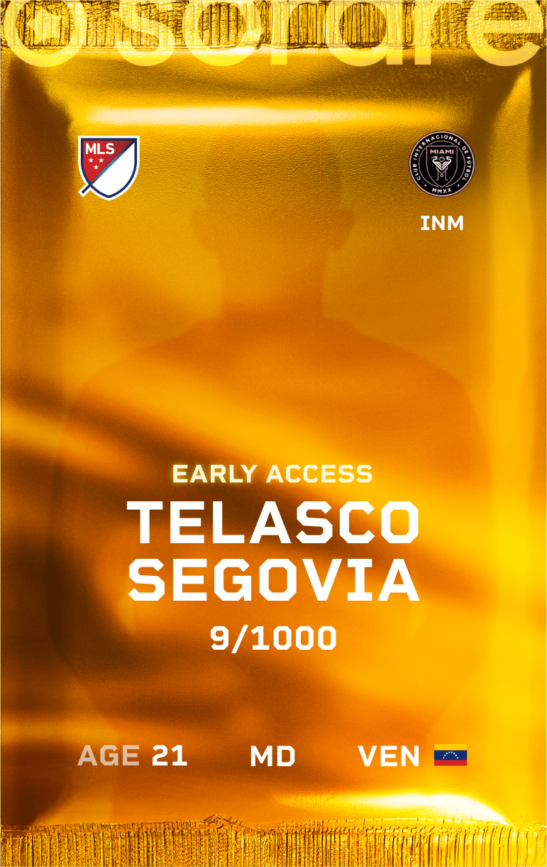 Telasco Segovia 2025-26 • Limited 9/1000