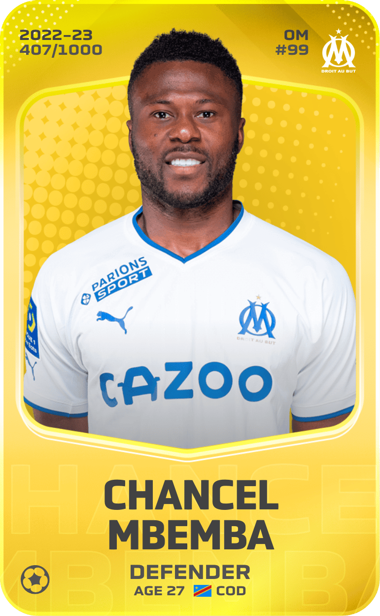Chancel Mbemba 2022-23 • Limited 407/1000