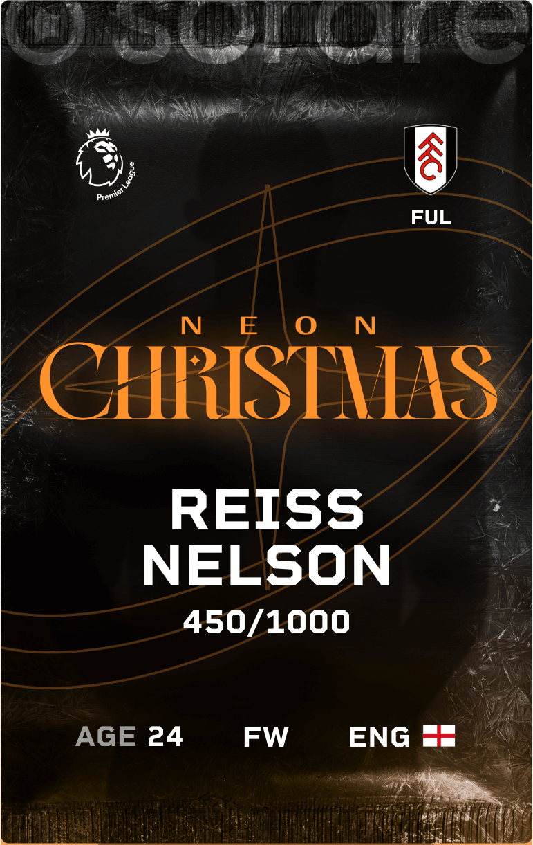 Reiss Nelson 2024-25 • Limited 450/1000